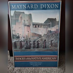 Maynard Dixon Framed Lithograph